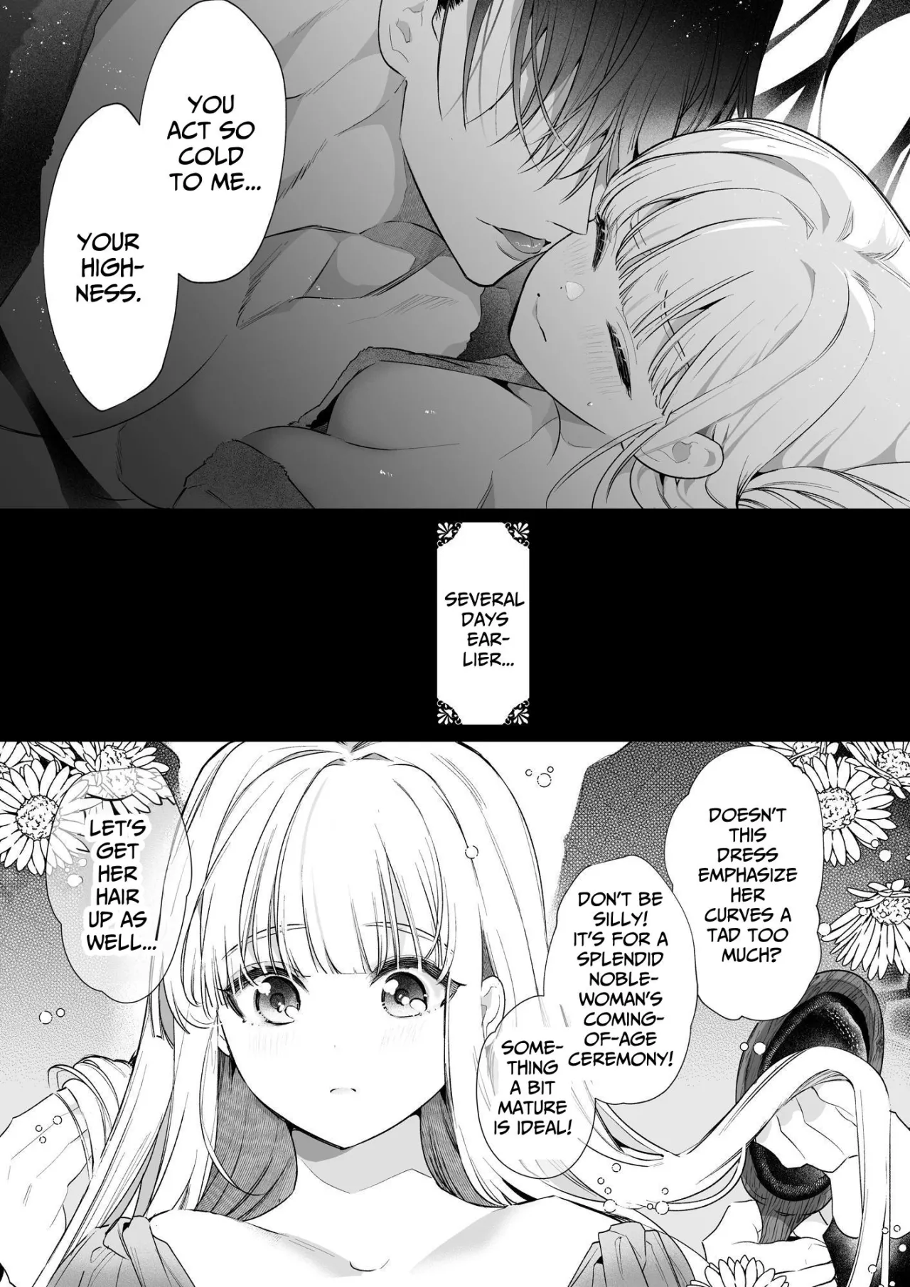 Akuyaku ni Narenakatta Tsuihou Reijou wa Amaku Yasashiku Toroka Sareru ～Jujutsushi to Futarikiri, Dekiai no 10-nichikan～ 4