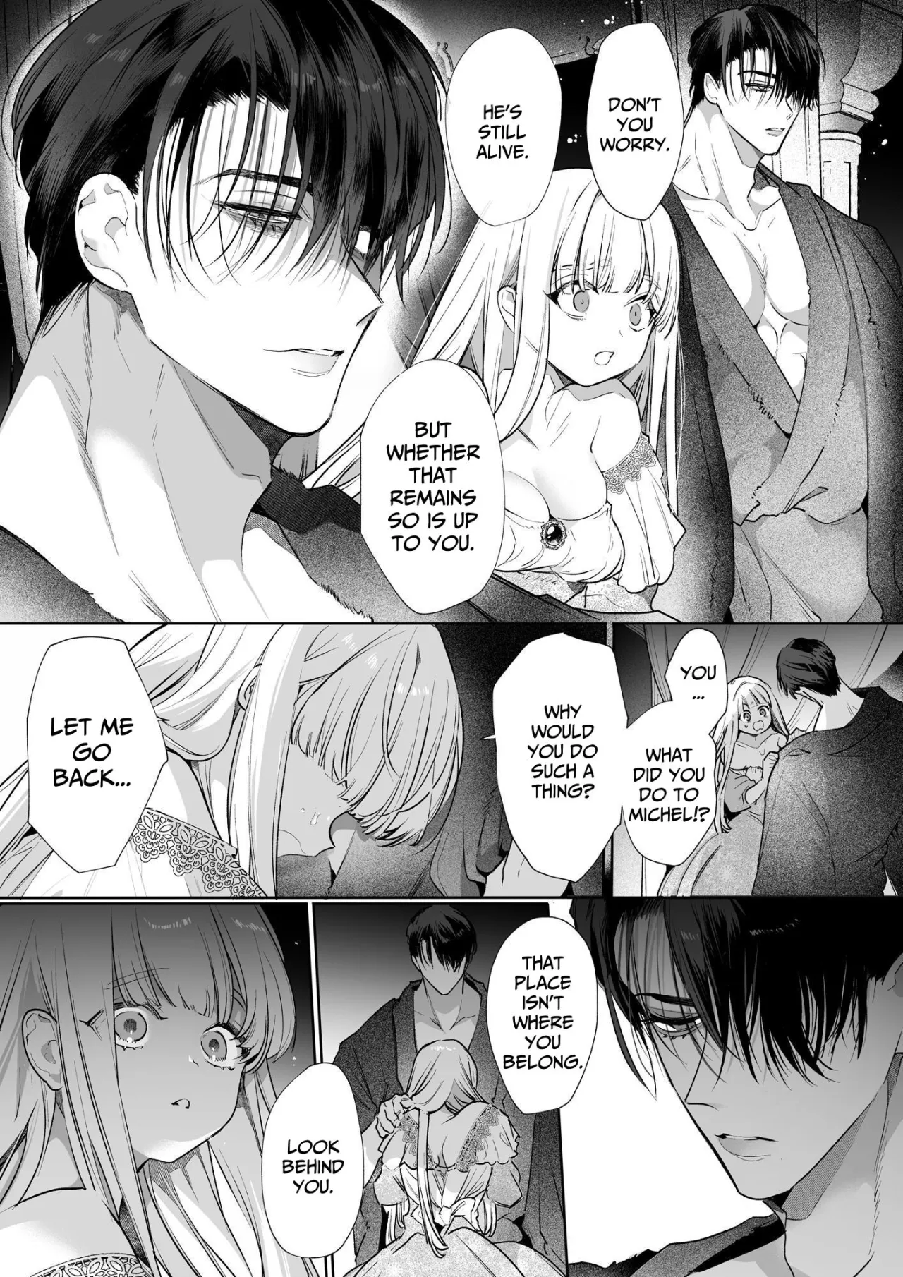 Akuyaku ni Narenakatta Tsuihou Reijou wa Amaku Yasashiku Toroka Sareru ～Jujutsushi to Futarikiri, Dekiai no 10-nichikan～ 36