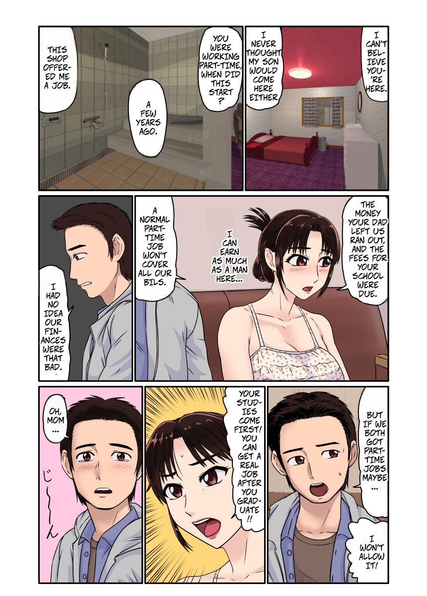 Akuyuu ni Sasowarete Jukujo Soap ni Itte Mitara, Detekita Jou ga Kaa-san datta | My Friend Dragged Me to a MILF Soapland and My Mom Came Out 6