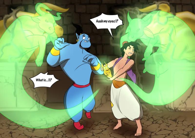 Aladdin And The Bovine Idol 2