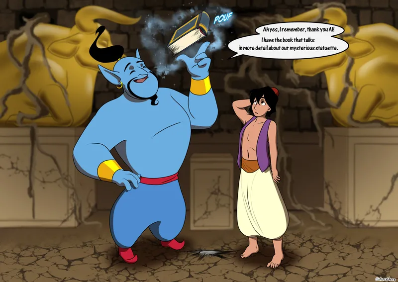 Aladdin And The Bovine Idol 6