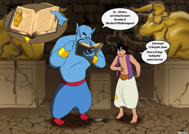 Aladdin And The Bovine Idol 7