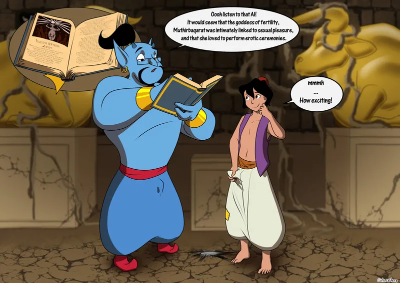 Aladdin And The Bovine Idol 9