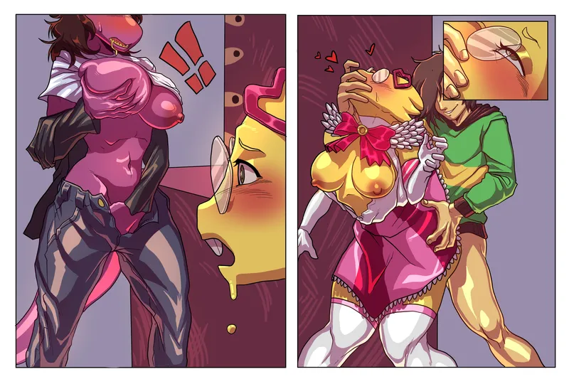 Alphys's Cosplay Adventure 4