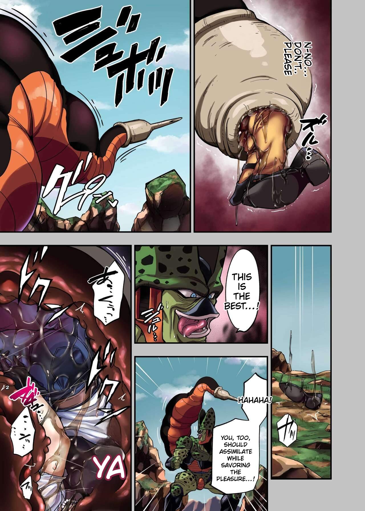 [Ameiro Biscuit (Susuanpan)] Cell no Esa II (Dragon Ball Z) 12