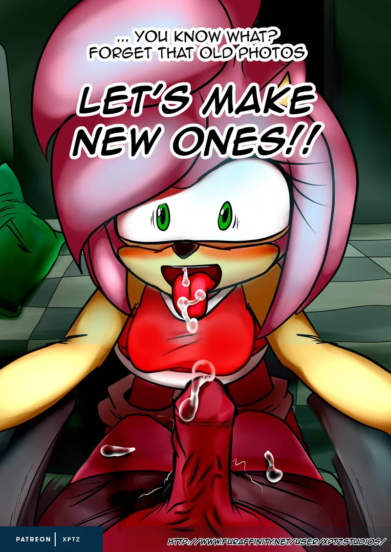 Amy Rose Jerk Off Comic 18
