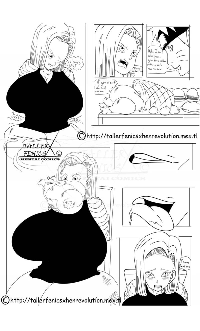 Android 18's Hungry Day 1 2