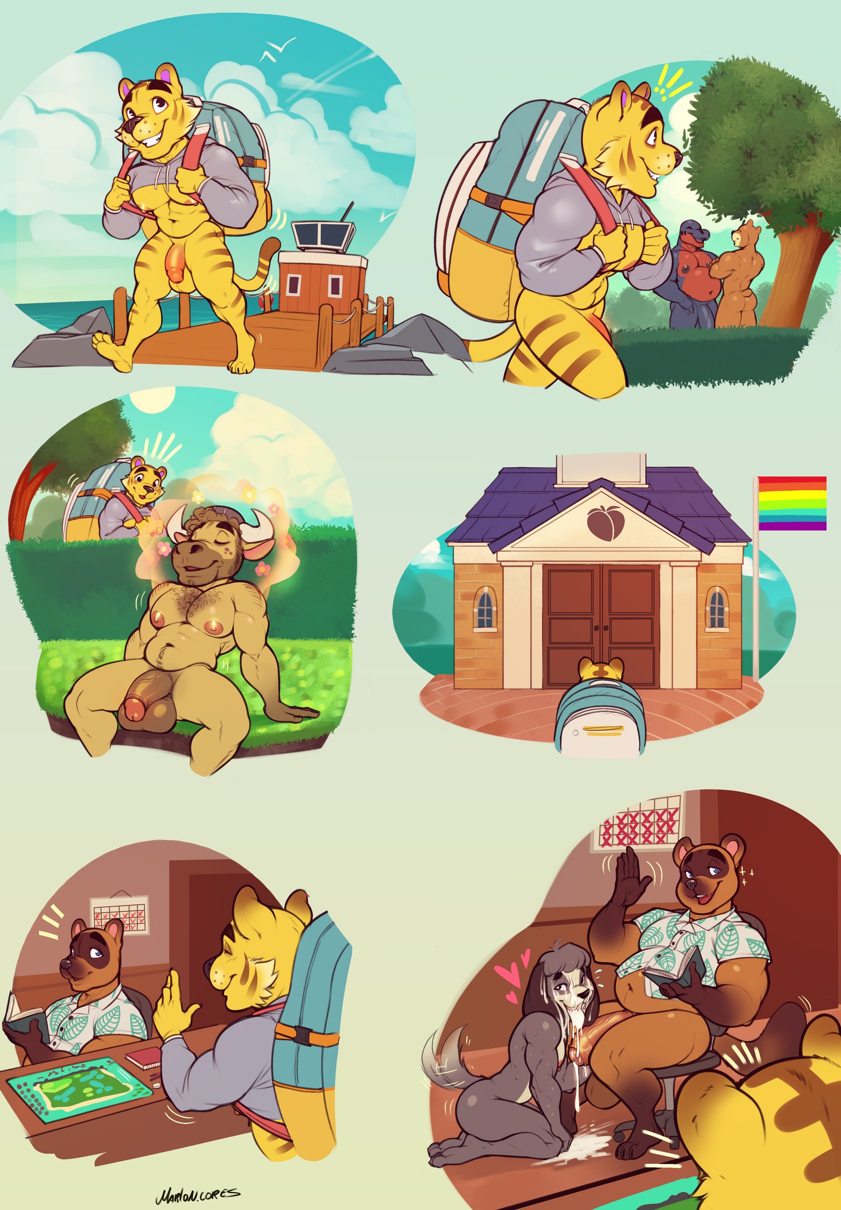 Animal Crossing Comic (Ongoing) 1