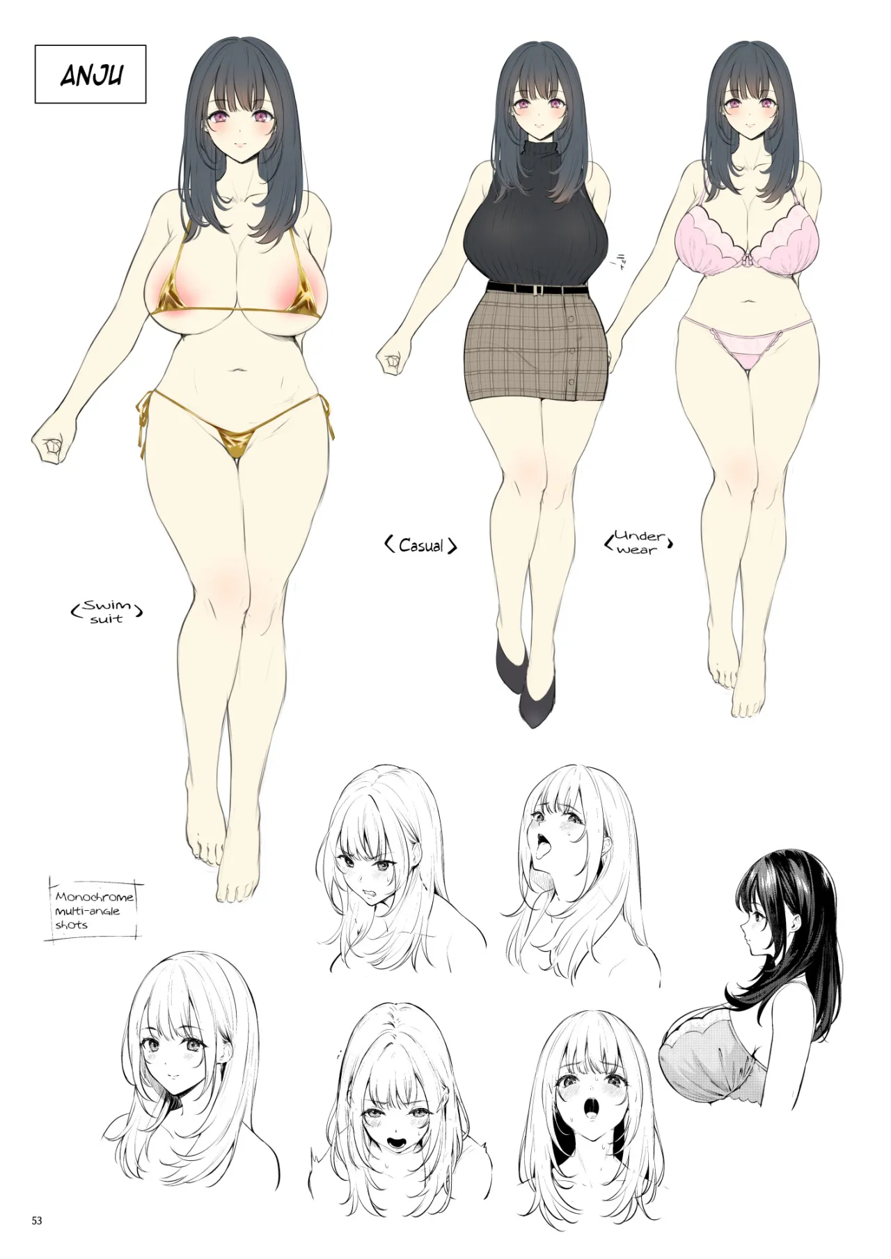 Ano Basho e Modoreru no Nara -Moto GraDol Anju, Kyokushou Bikini de Dairankou Hame Ochi- 55