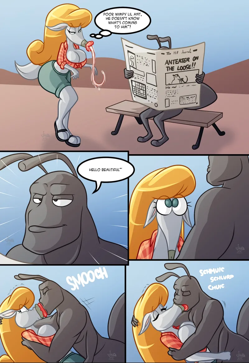 Anteater Gets Ant-Beaten 1