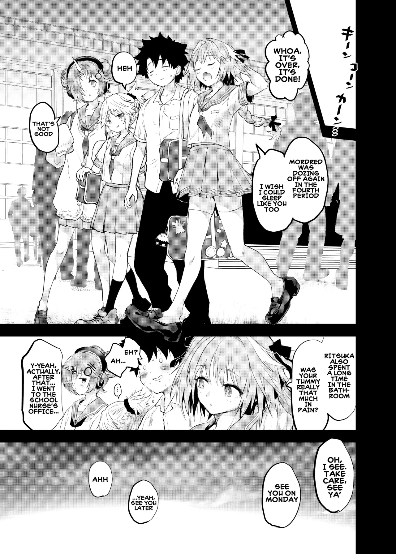 ApocryFucking' School Life Collabo Event ROUTE MORDRED 20