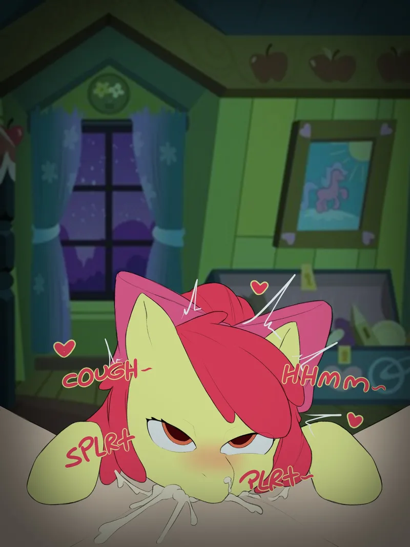 Apple Bloom Blowjob 2
