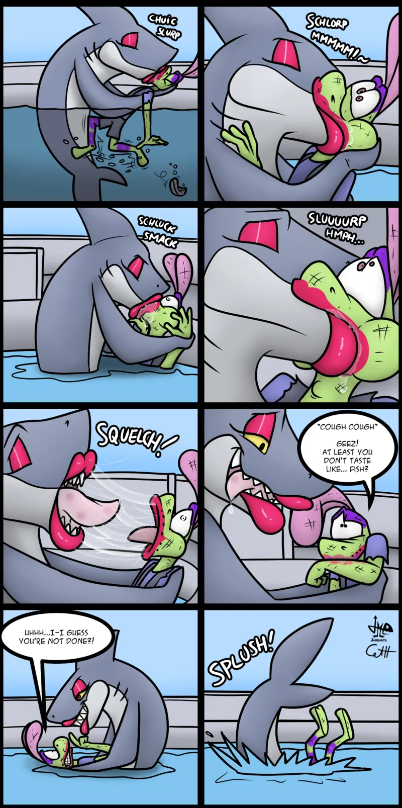 Aquatic Predators Oneshot - Page 5