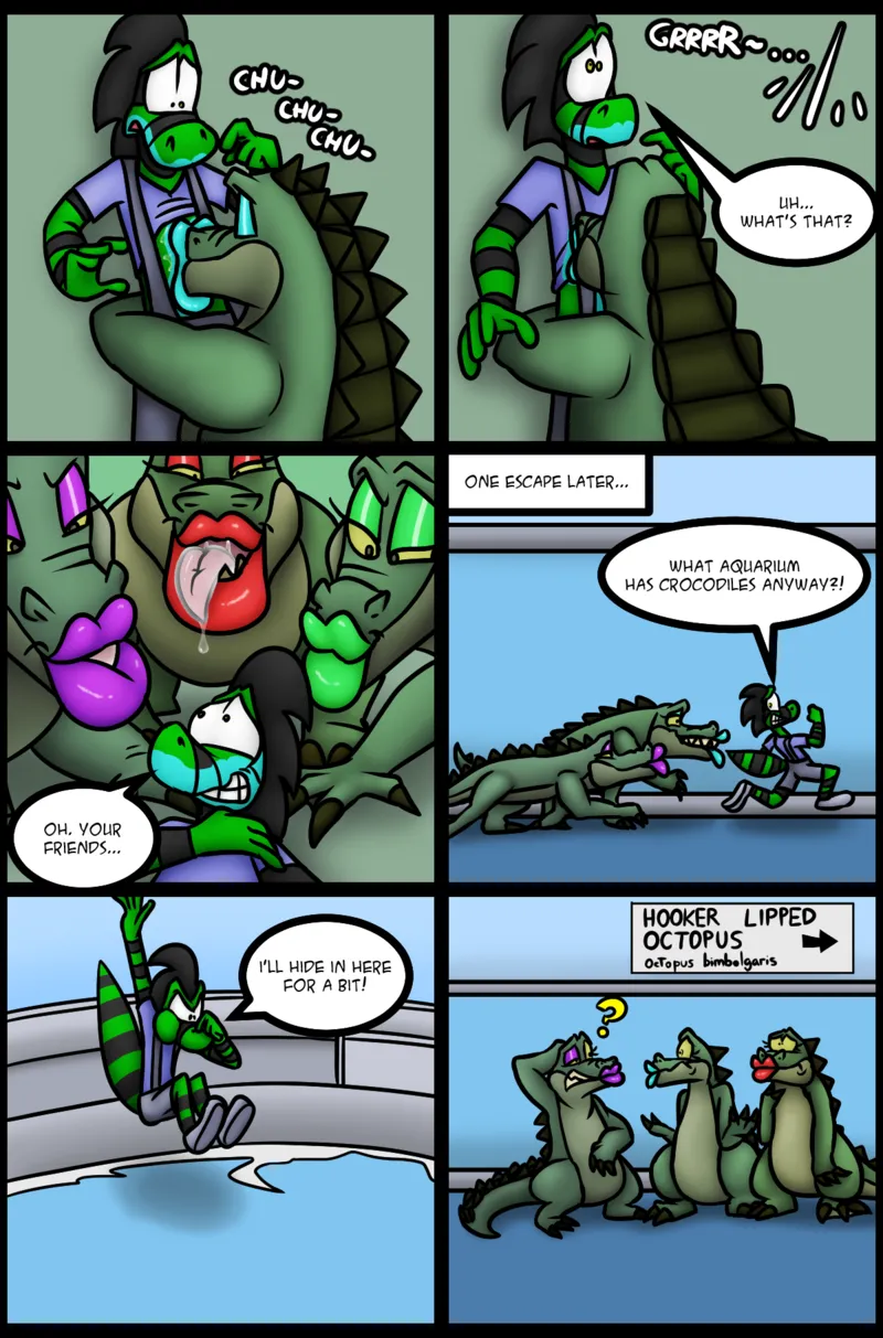 Aquatic Predators Oneshot - Page 8