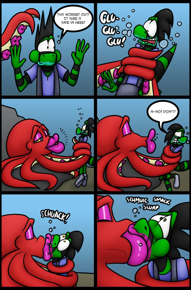 Aquatic Predators Oneshot - Page 9