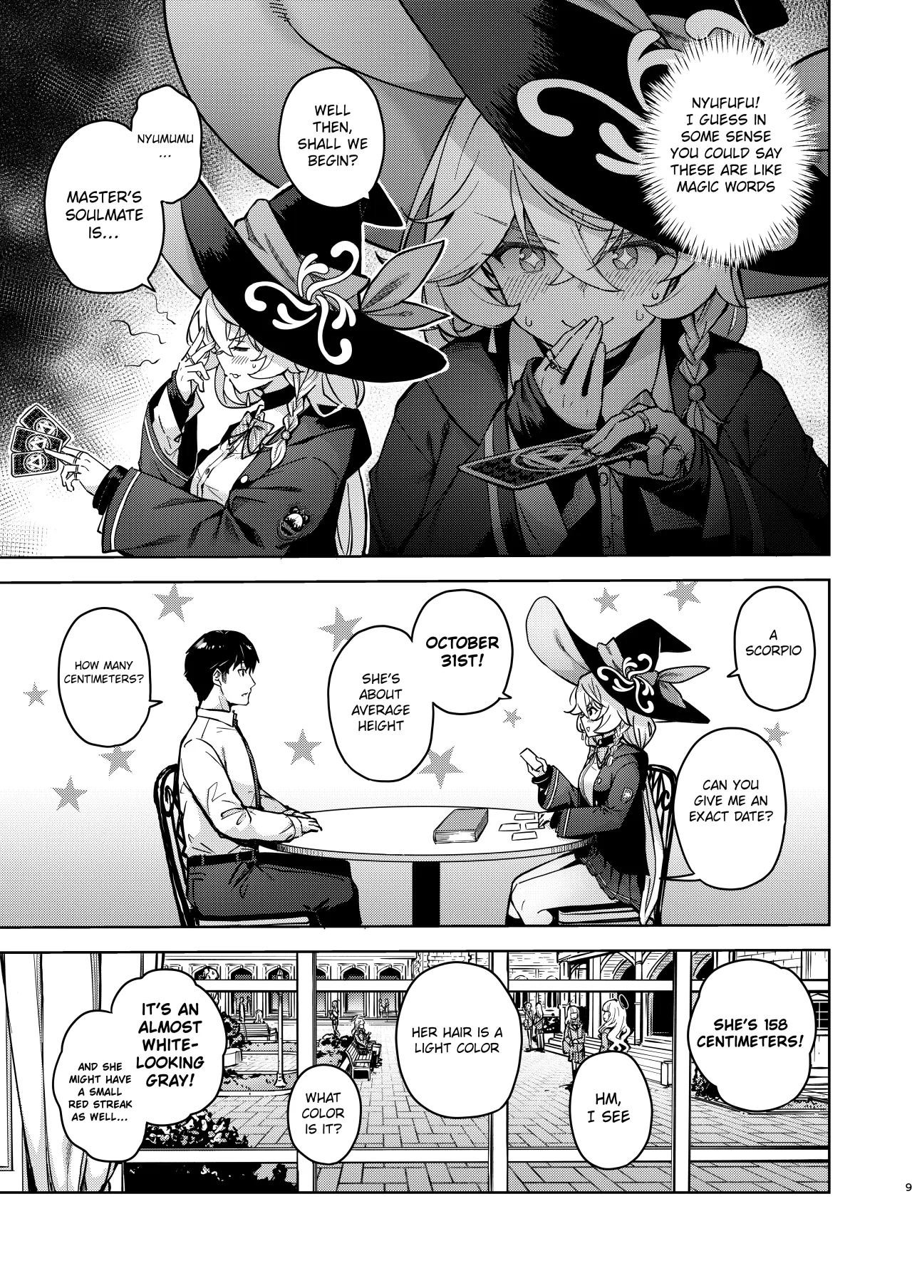 Arcana no Michibiki nan desu, Unmei nan desu. 9
