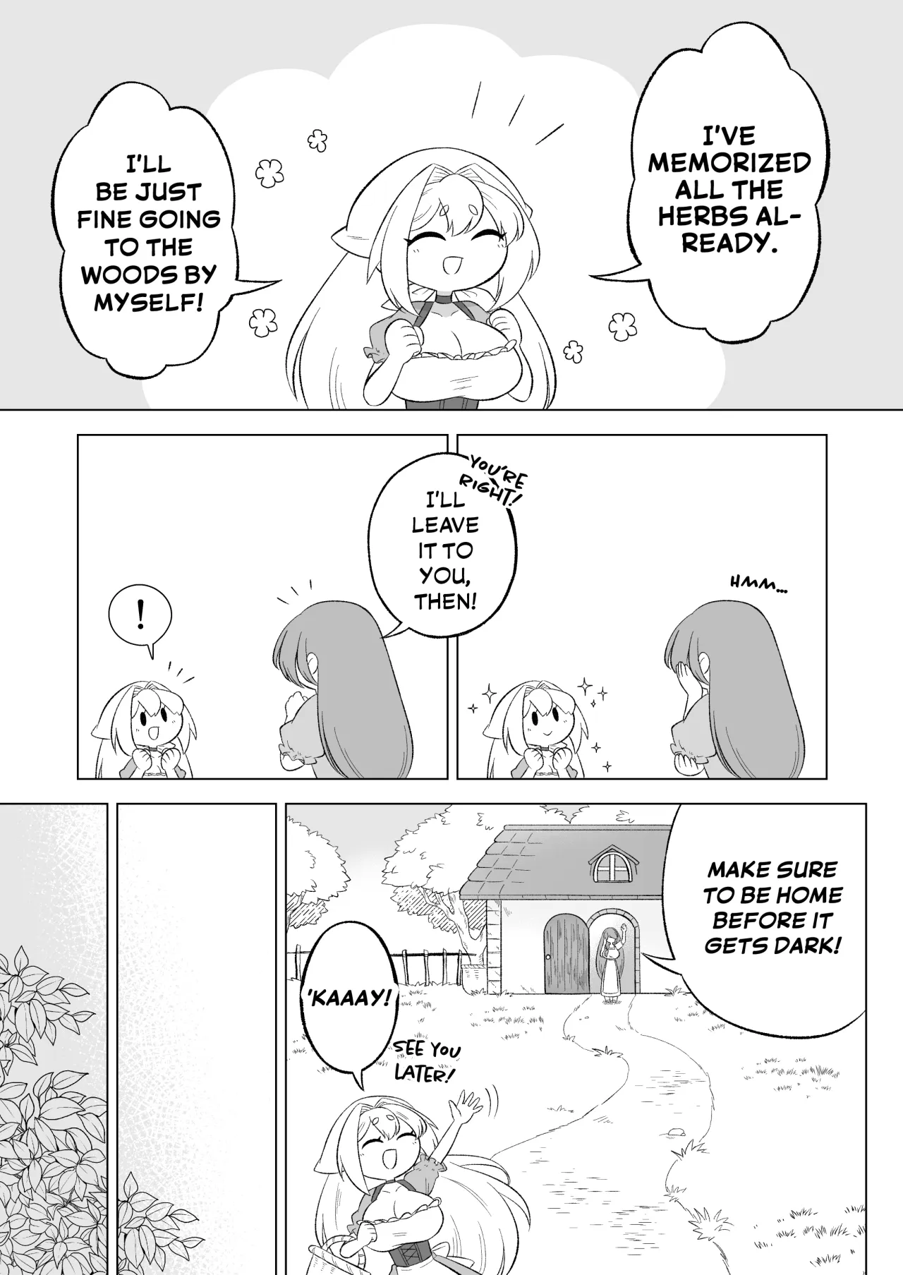 Aru Hi Mori no Naka Shokushu no Kaibutsu ni Tanetsuke Koubi Sareru Shoujo no Ohanashi 3