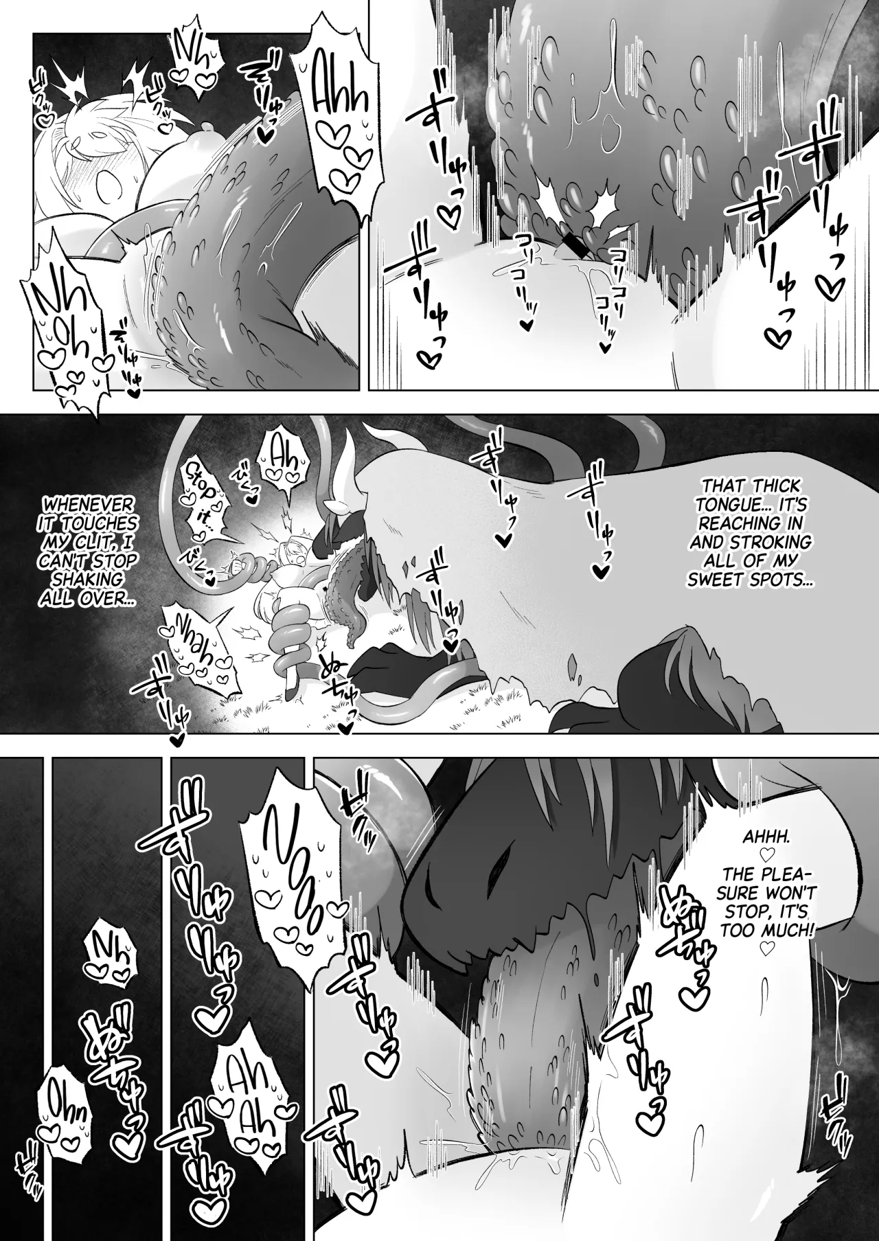Aru Hi Mori no Naka Shokushu no Kaibutsu ni Tanetsuke Koubi Sareru Shoujo no Ohanashi 22