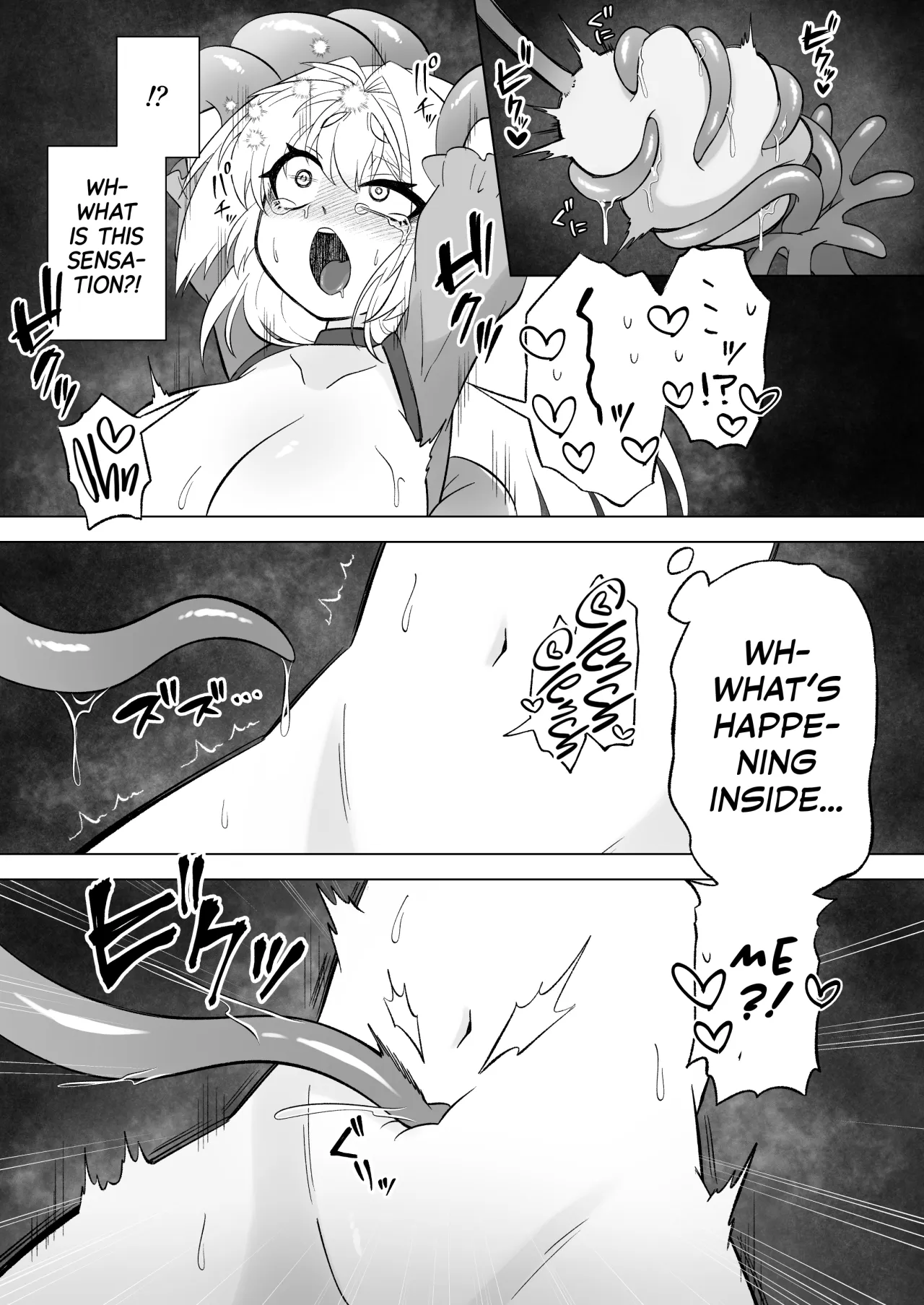 Aru Hi Mori no Naka Shokushu no Kaibutsu ni Tanetsuke Koubi Sareru Shoujo no Ohanashi 32