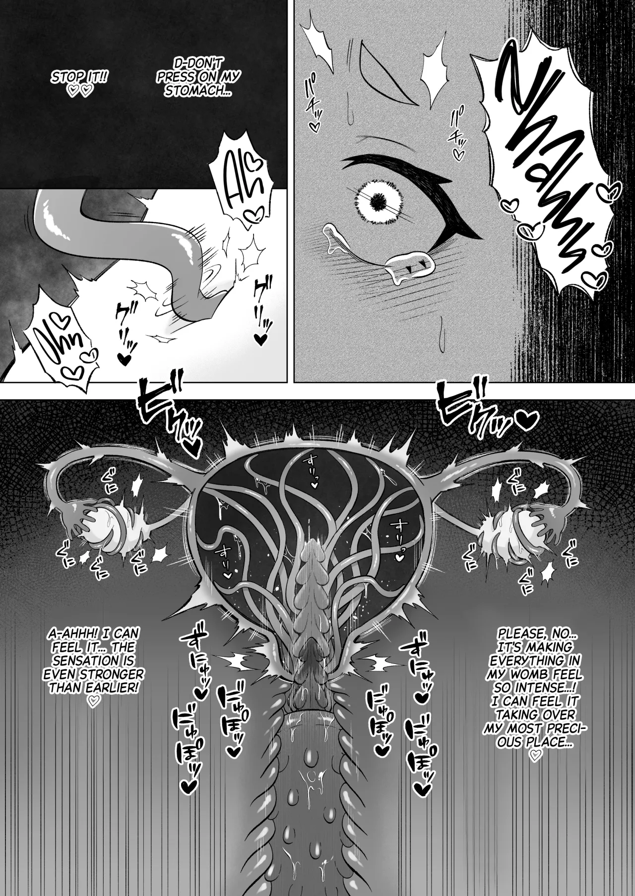 Aru Hi Mori no Naka Shokushu no Kaibutsu ni Tanetsuke Koubi Sareru Shoujo no Ohanashi 33