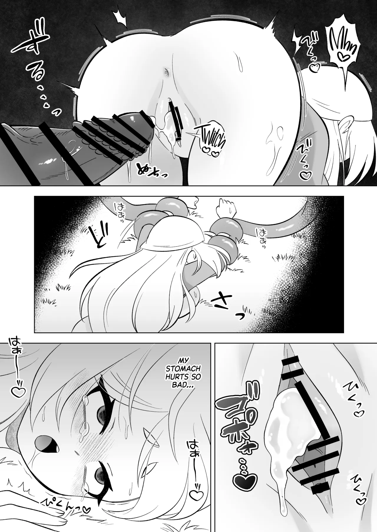 Aru Hi Mori no Naka Shokushu no Kaibutsu ni Tanetsuke Koubi Sareru Shoujo no Ohanashi 53