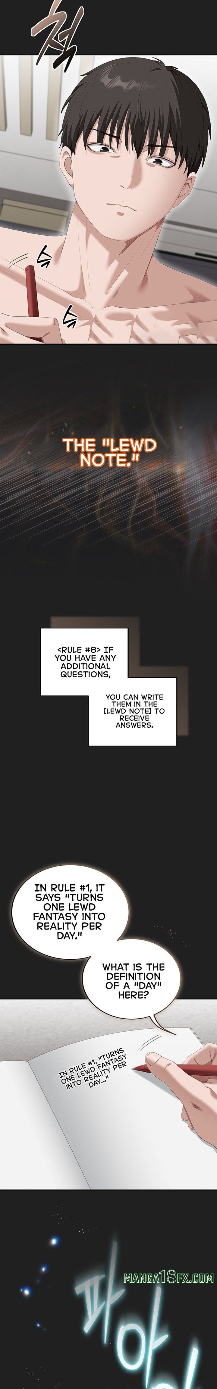 As Written In the Lewd Notebook 23