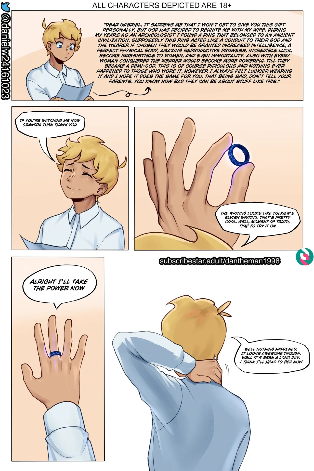 Ascension of an Erotic God Ch.1 (WIP) 6