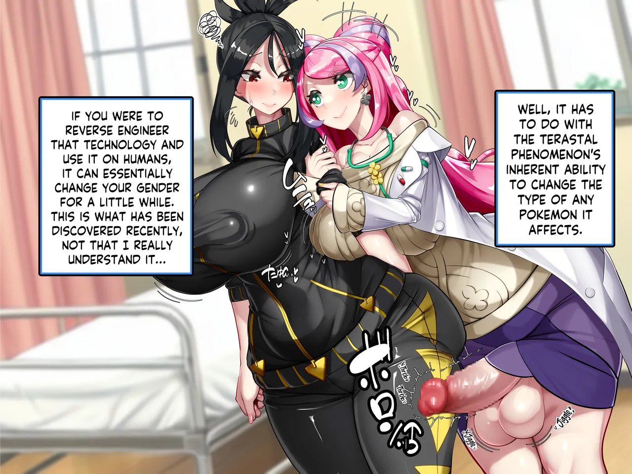 Asedaku Sex Diet!! Hoken no Battle-gaku ♂♀ Mimosa VS Kihada (Pokémon Scarlet and Violet) 11