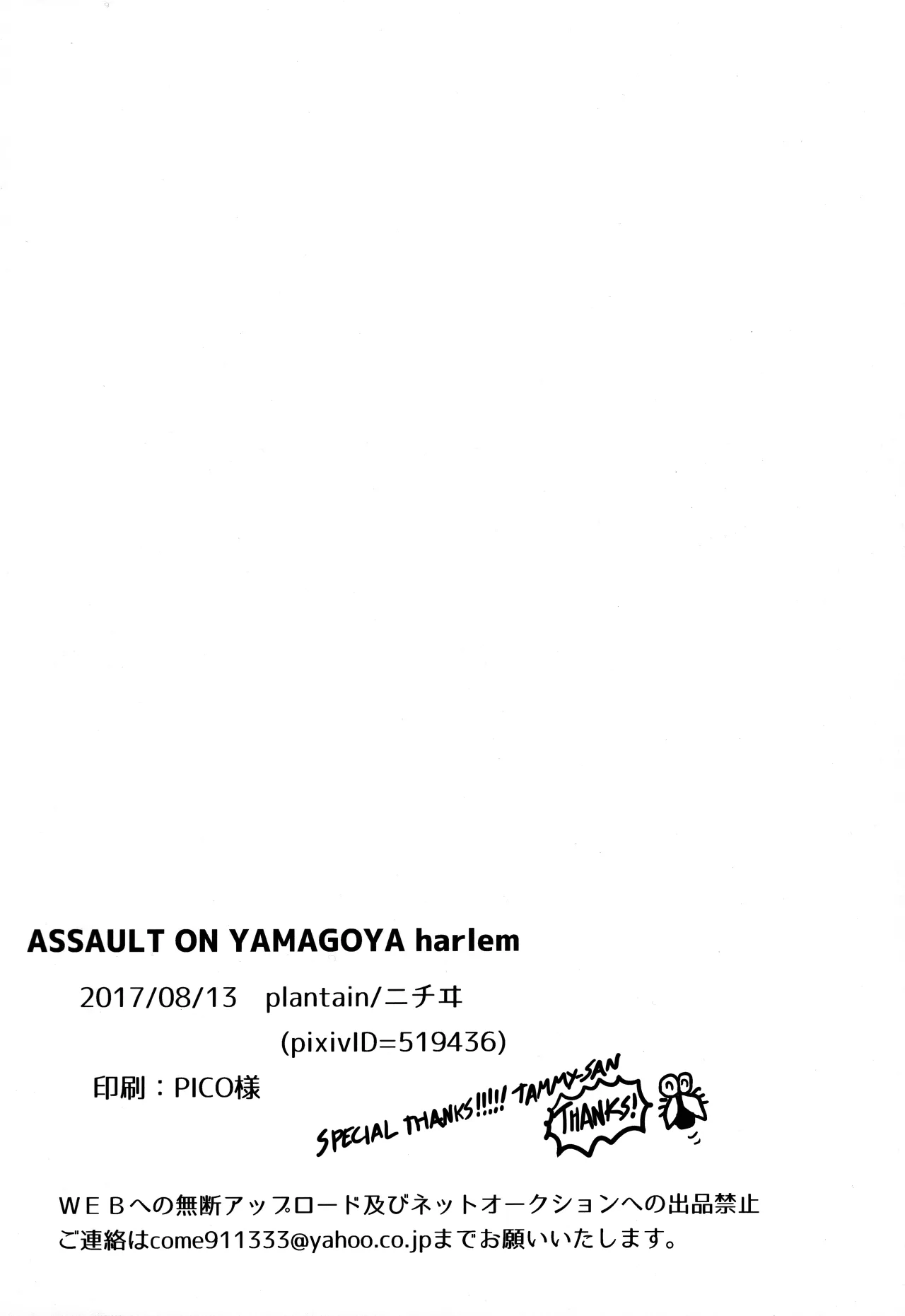 ASSAULT ON YAMAGOYA harlem 24
