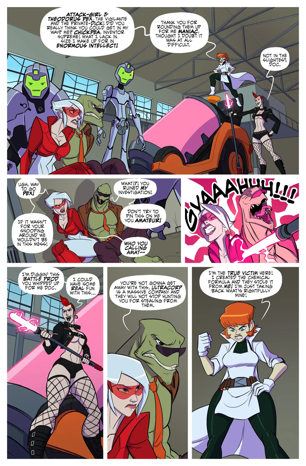 Attack-Girl: Maniac Pixie Dreamdust 4