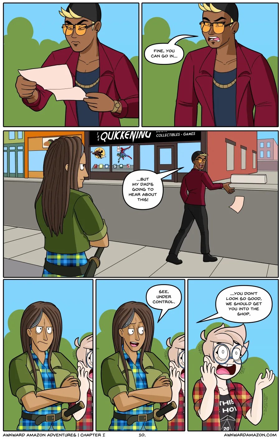 Awkward Amazon Adventures #1 The Legacy 11
