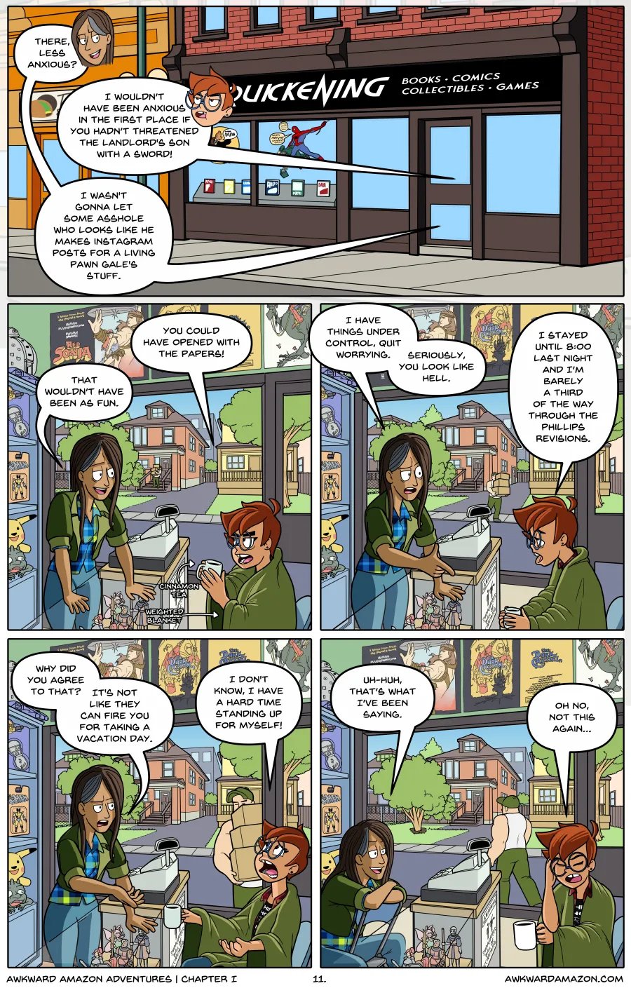 Awkward Amazon Adventures #1 The Legacy 12