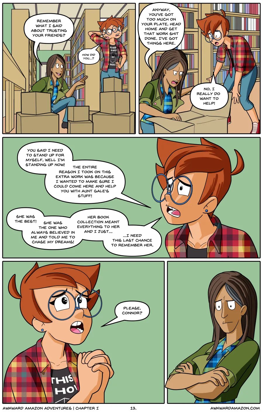 Awkward Amazon Adventures #1 The Legacy 14