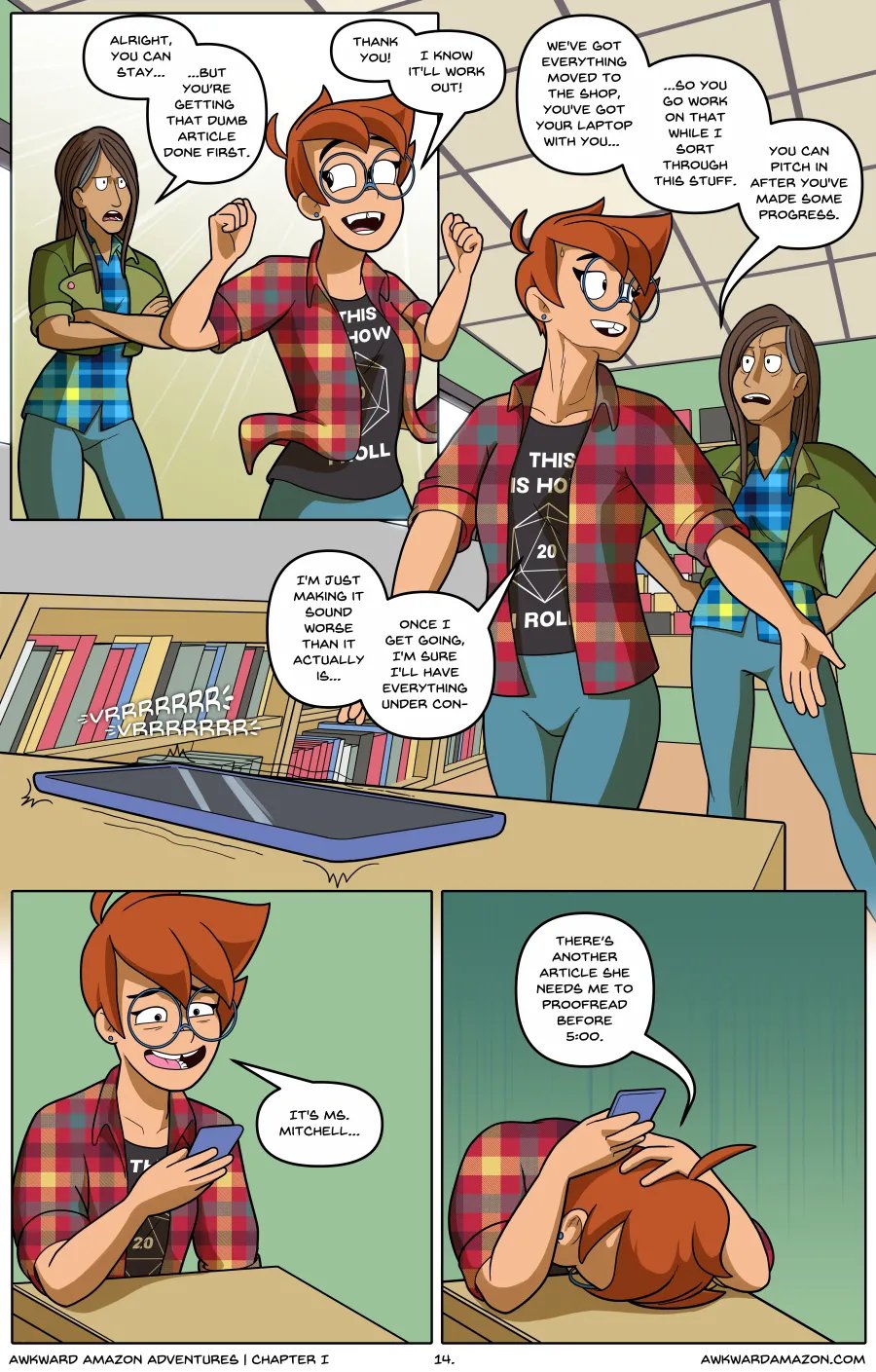 Awkward Amazon Adventures #1 The Legacy 15