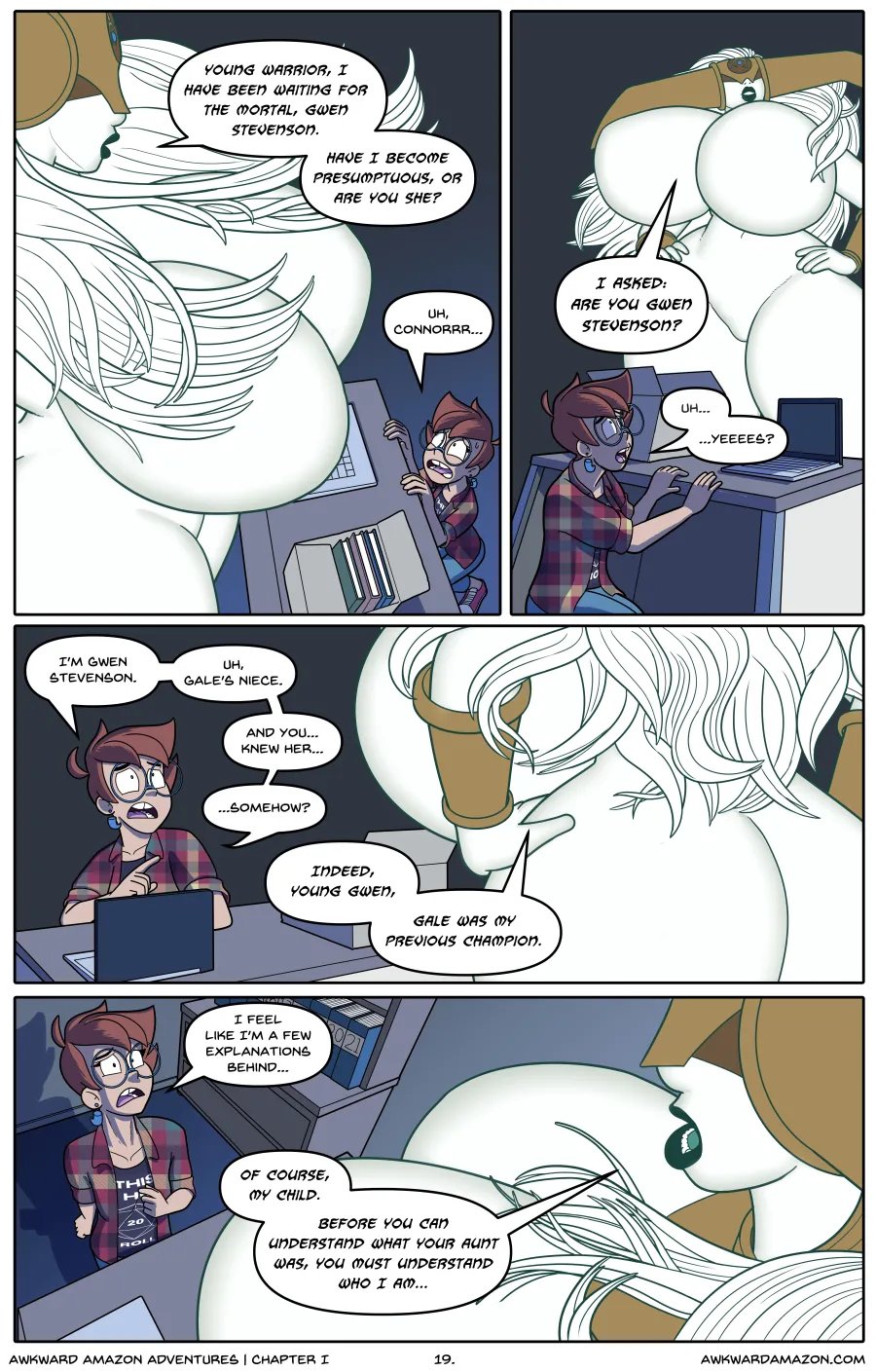 Awkward Amazon Adventures #1 The Legacy 20