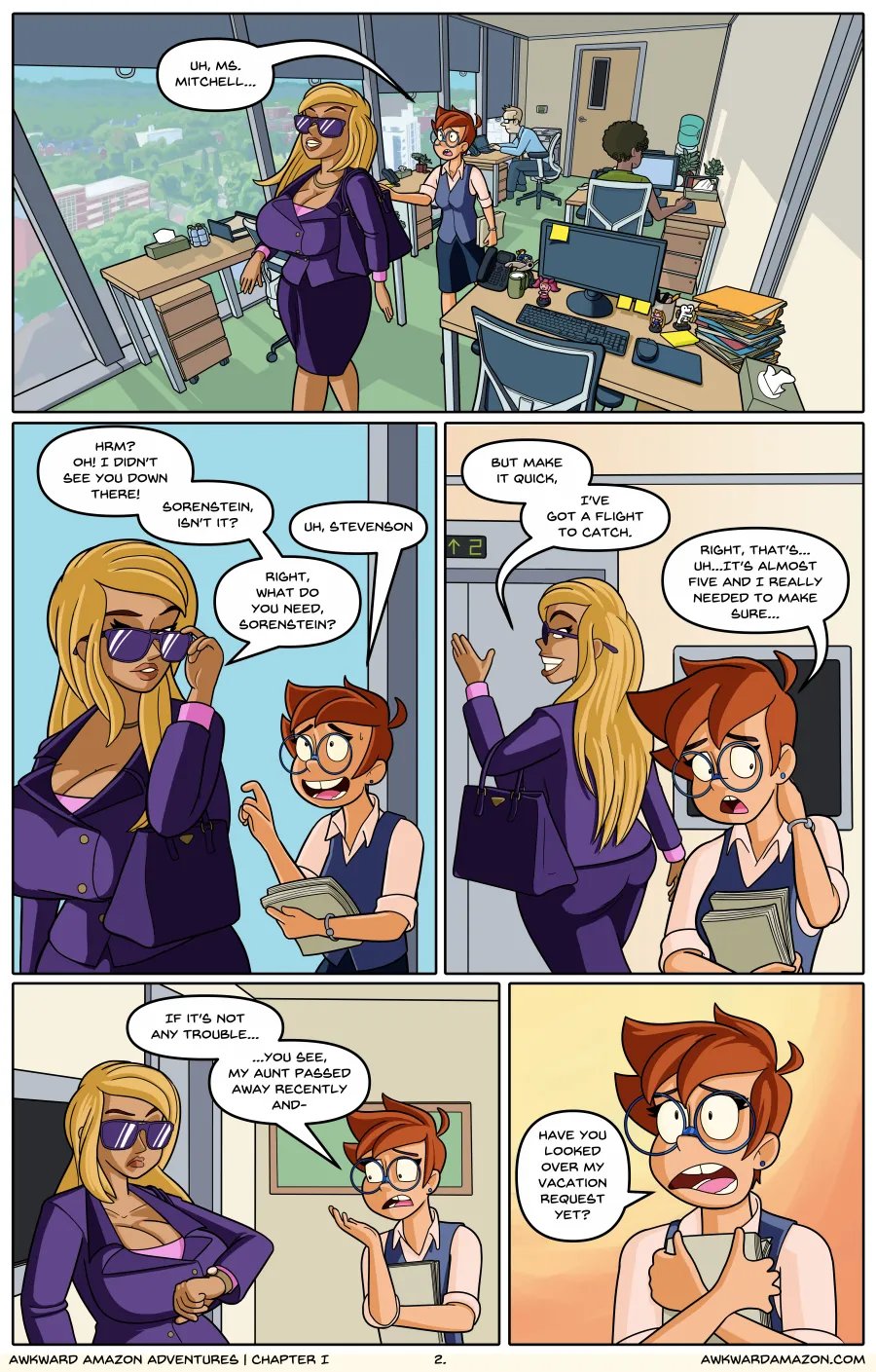 Awkward Amazon Adventures #1 The Legacy 3