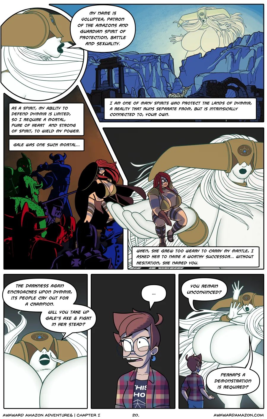 Awkward Amazon Adventures #1 The Legacy 21