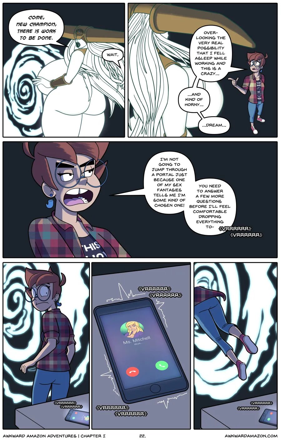 Awkward Amazon Adventures #1 The Legacy 23