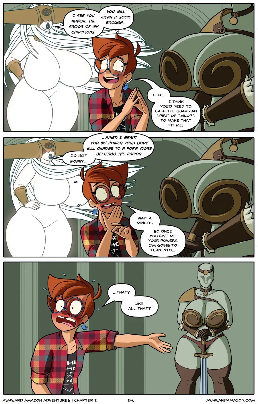 Awkward Amazon Adventures #1 The Legacy 25