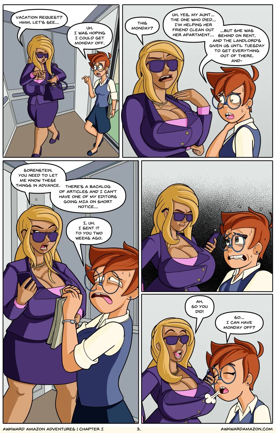 Awkward Amazon Adventures #1 The Legacy 4