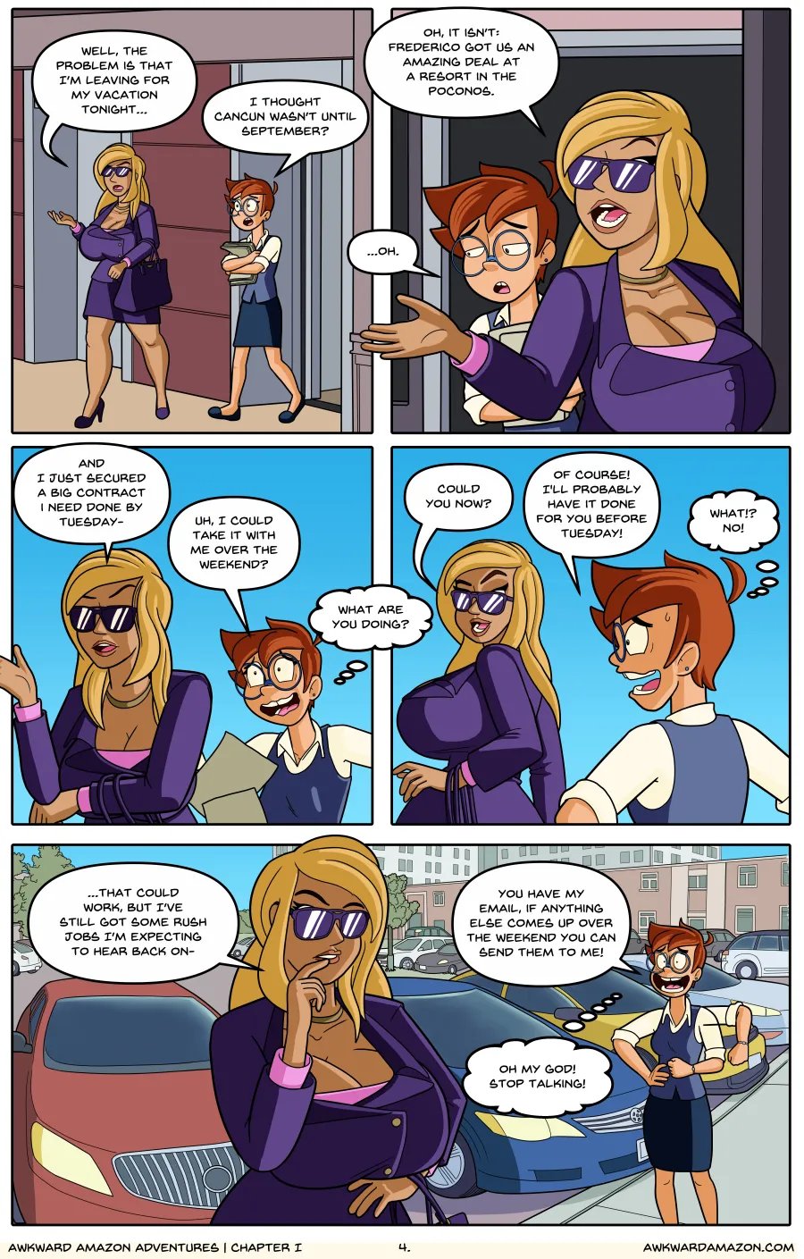 Awkward Amazon Adventures #1 The Legacy 5