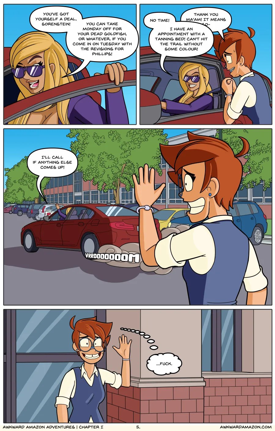 Awkward Amazon Adventures #1 The Legacy 6