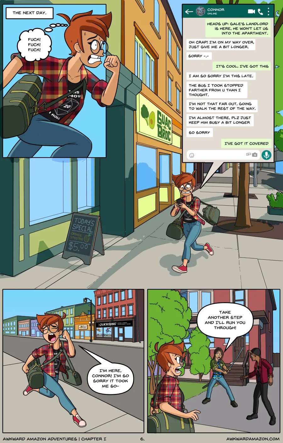 Awkward Amazon Adventures #1 The Legacy 7
