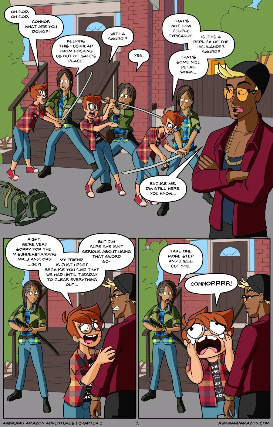 Awkward Amazon Adventures #1 The Legacy 8