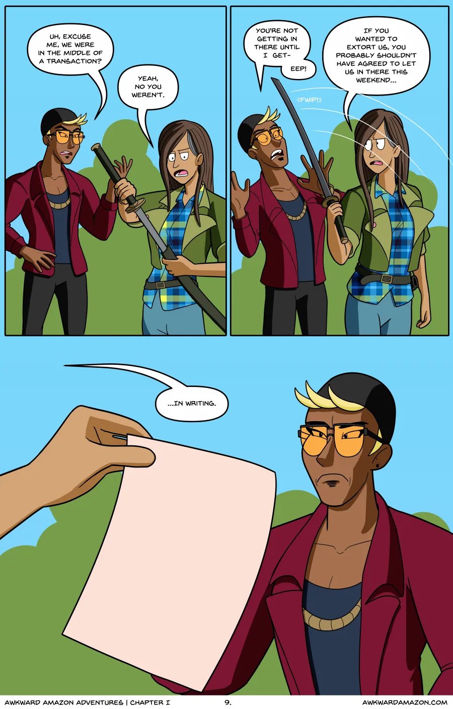 Awkward Amazon Adventures #1 The Legacy 10