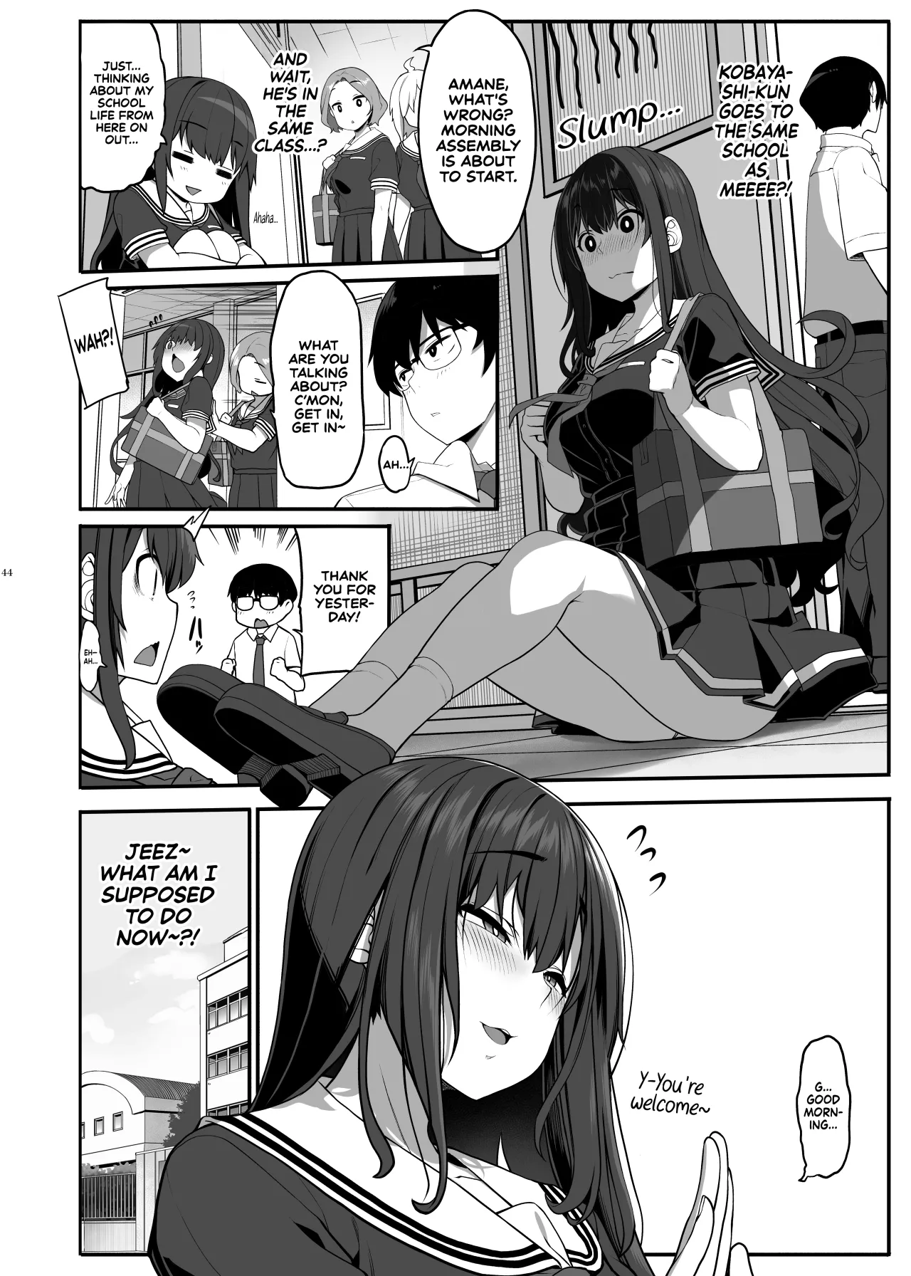 Ayatsuki Amane wa Sugao o Kakushite Koi o Suru 43