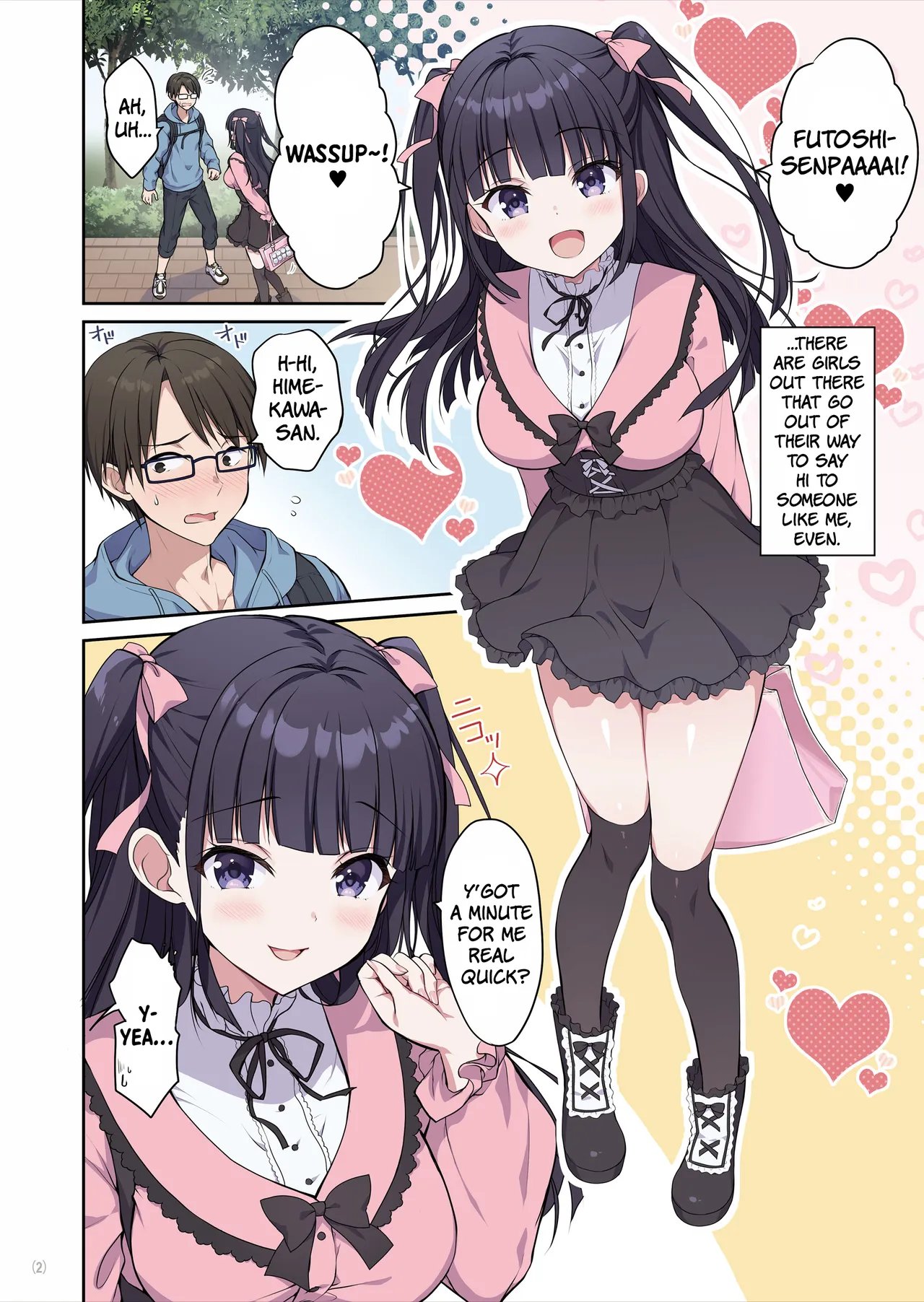 Azatokute Kawaii Jirai-kei Joshi ni Seishi mo Okane mo Chuuchuu Saremashita This Cunningly Cute Jirai-kei Girl Is Gonna Suck Me Dry! Oneshot - Page 3