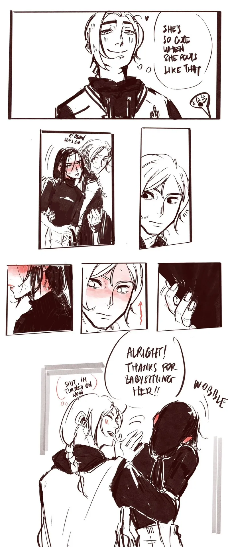 Azula x Ty-Lee – College Students Au 2