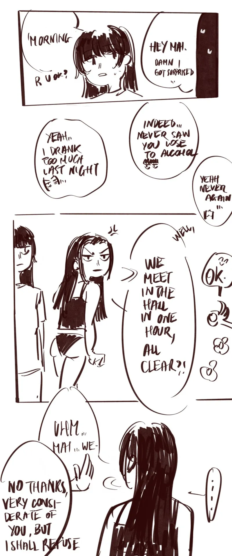 Azula x Ty-Lee – College Students Au 25