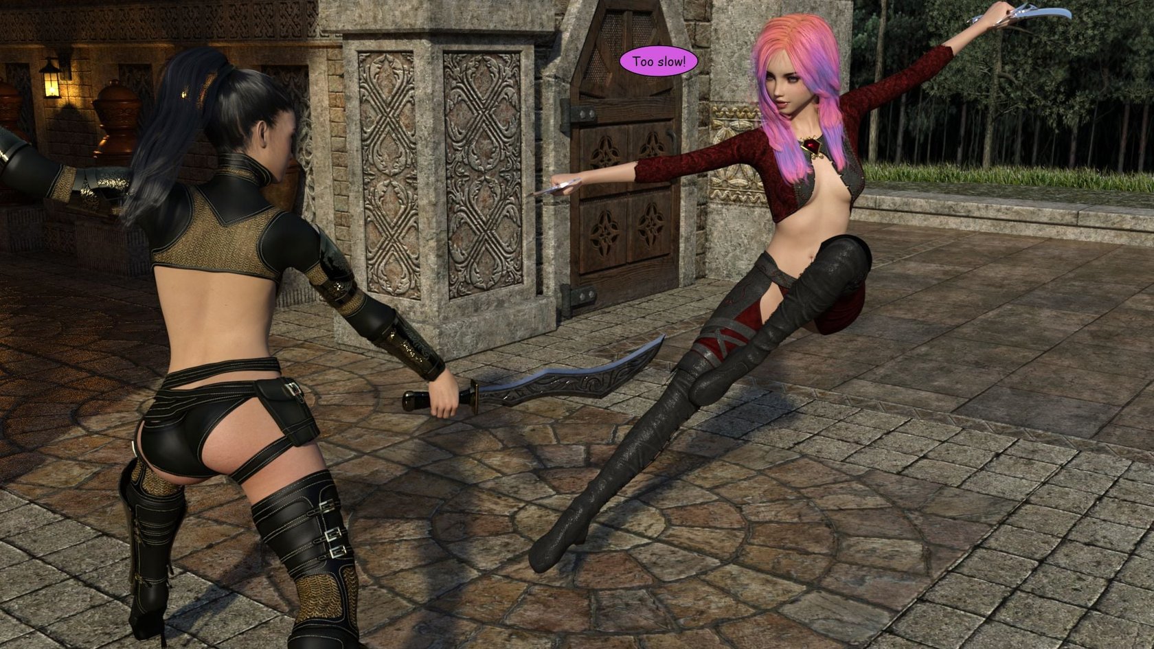 Bailey And Delia [Kizaru3D] 43